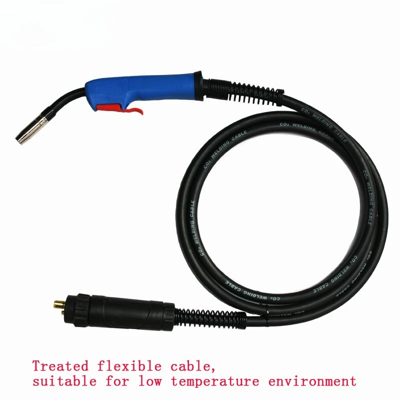 Welding gun, oxygen-free copper wire main cable 3-6M invasive gas shielded welding gun