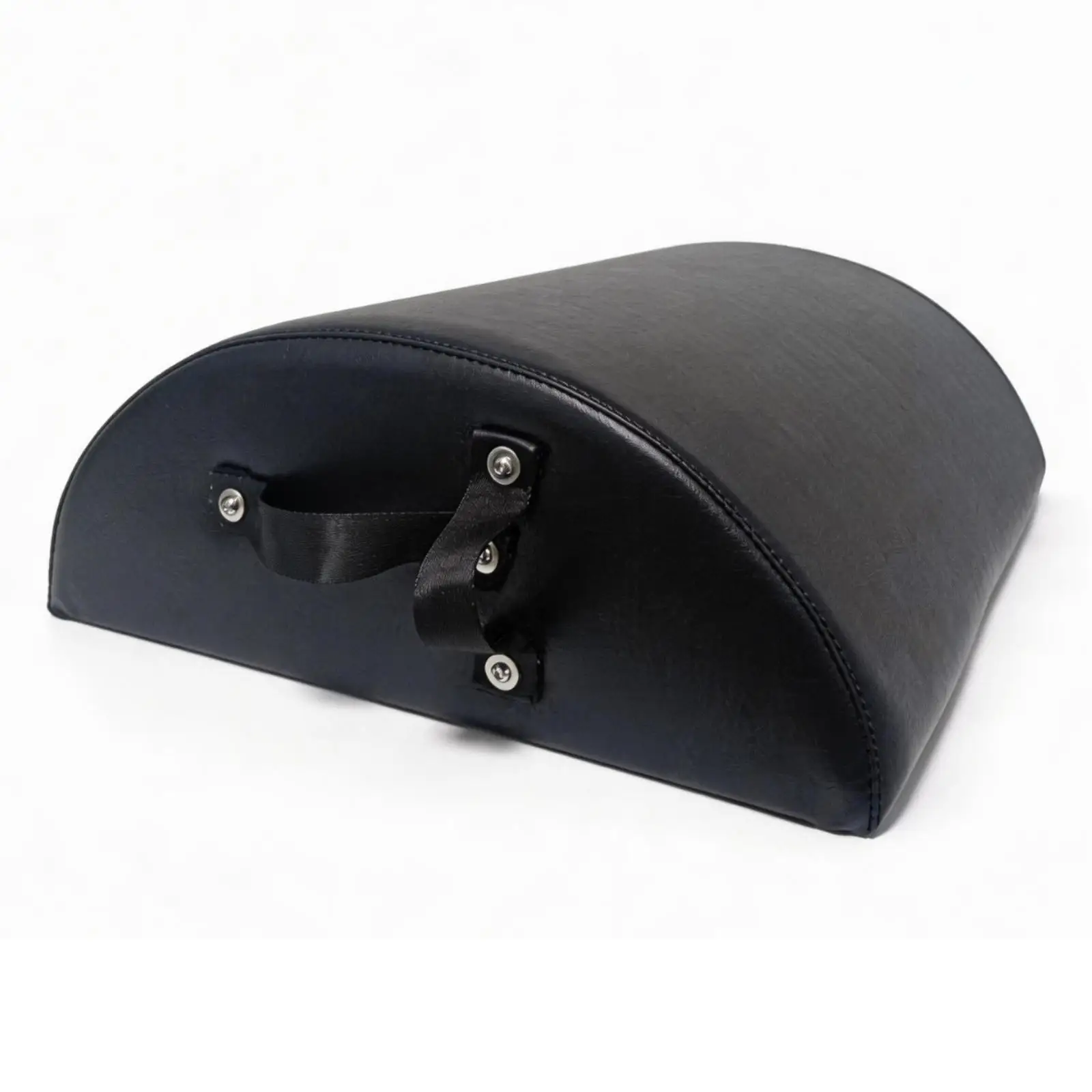 Pilates Spine Corrector Arc Barrel Leather Portable Trainer for Deep Stretch Core Stability Exercise