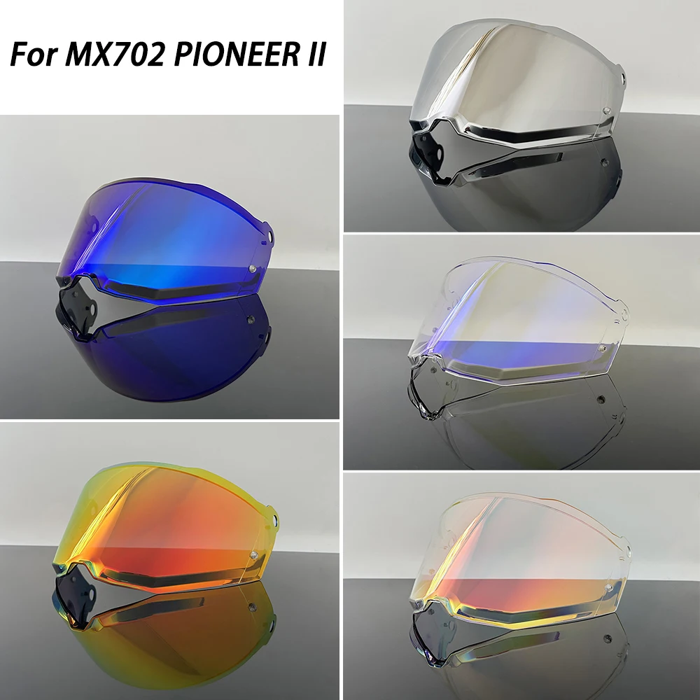 MX702 Helmet Shield for LS2 MX702 PIONEER II Motorcycle Helmet Visor Uv Protection Casco Moto Visera Sunshield