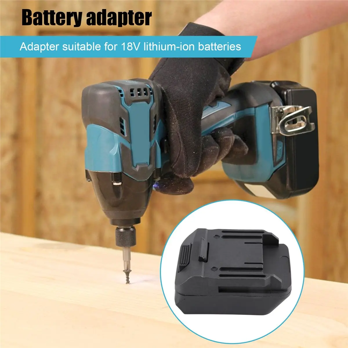 AA19 2106 Battery Adapter Converter for Makita 18V Li-Ion Battery BL1830 on for DAYI A3 48F 88F Battery Lithium Tool