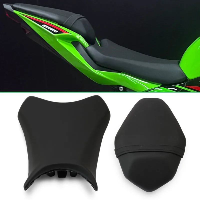 

Motorcycle Accessories Front Rear Passenger Seat Pillion Cushion Pad Fit For ZX6R ZX-6R ZX 6R ZX 636 ZX636 2019-2025