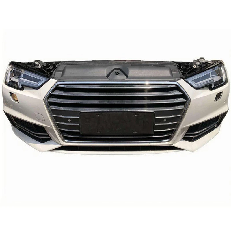 

Suitable for 2017-2018 Audi A4L bumper assembly, front grille, headlights, car door, hood, original factory disassembled p