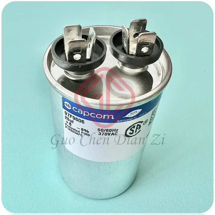 97F9606 新品、在庫あり、コンデンサ Genteq 25uf 50 60HZ 97F9606S