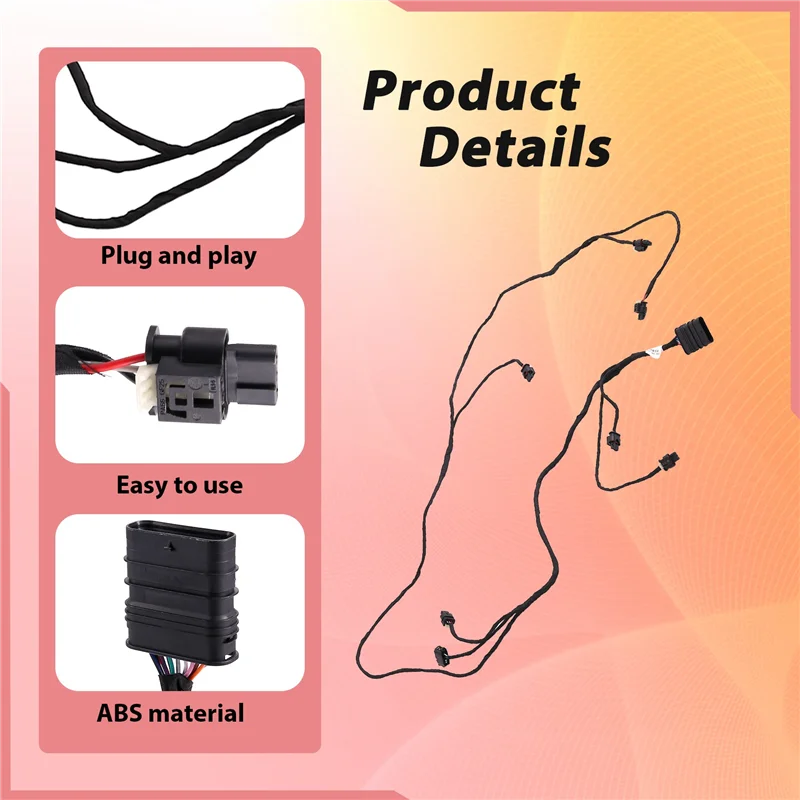 

1 Pc Front Bumper Parking Sensor Wiring Harness 1175403901 For Mercedes Benz Cla W117 13-20