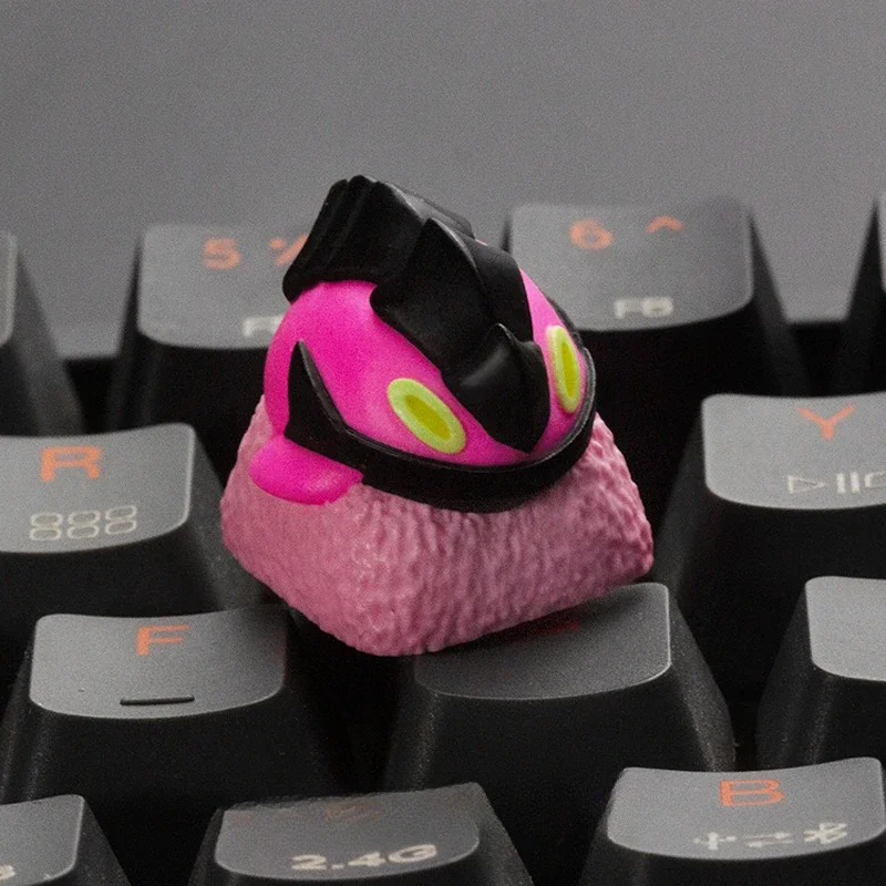 Anime Keycaps Pet Series Preserved Egg Shark Shark Hibao Resin Key Caps Mechanical Keyboard Caps Accessories Gift Korean Keycaps