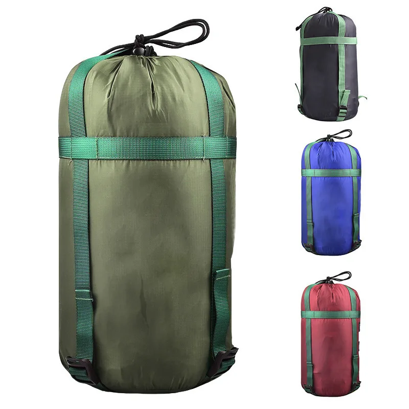 Outdoor Camping Sleeping Bag Compressed Bag Leisure Cotton Storage Bag Clothing Debris Finishing