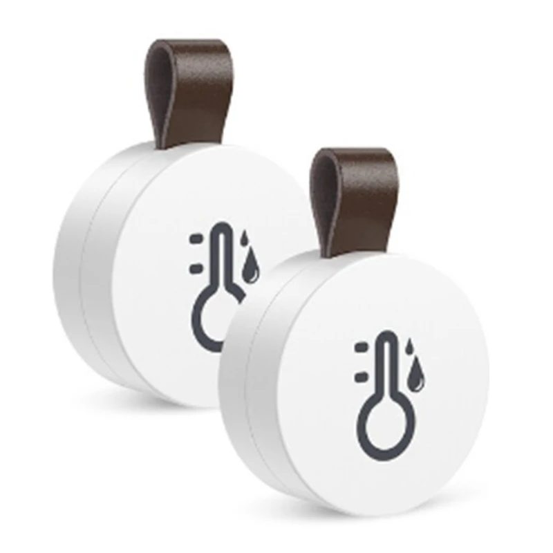 Therye.com-Hygromètre avec télécommande Bluetooth, température intérieure précise, capteur d'humidité, 2 pièces