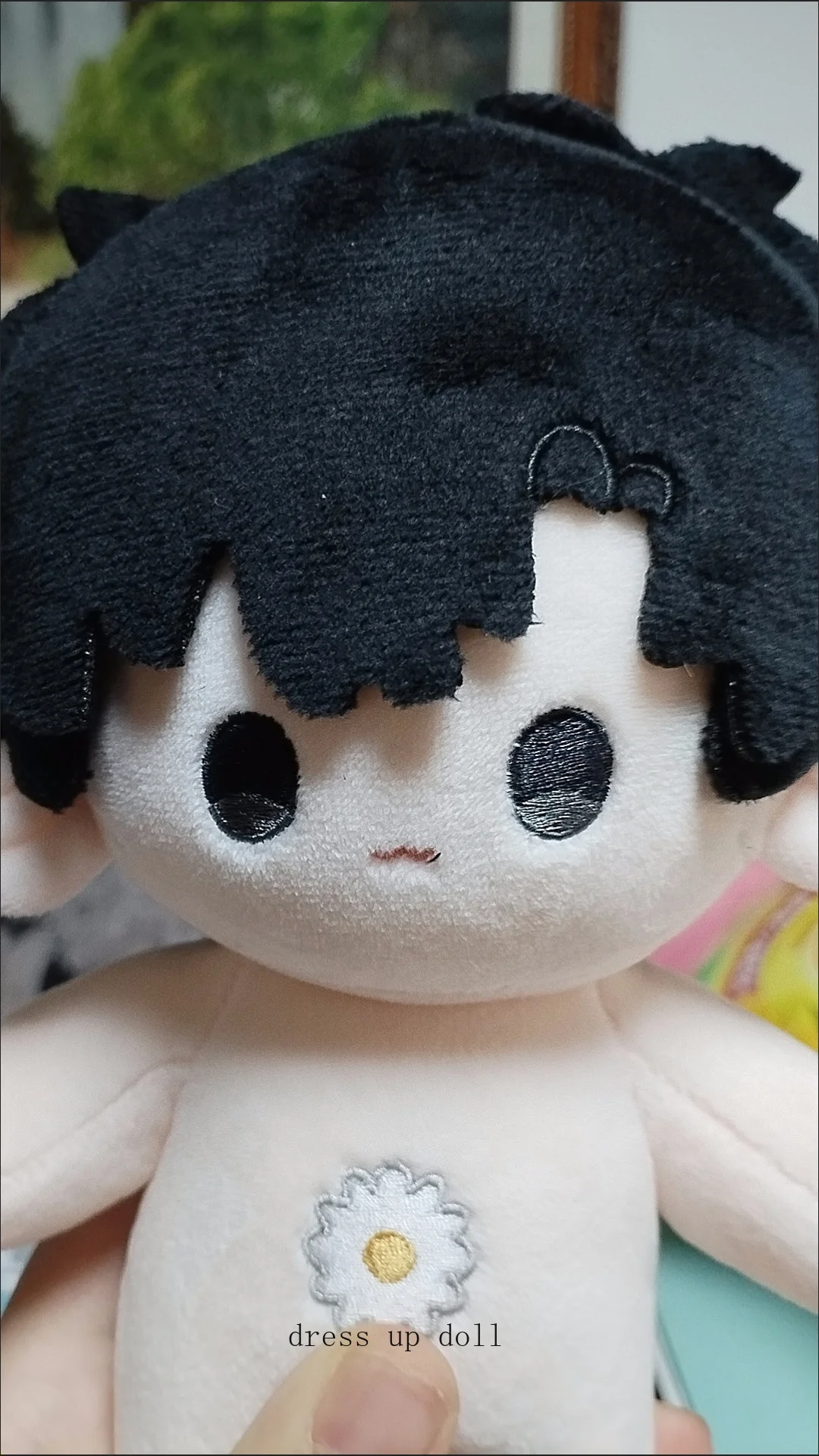 Link clique charles lucas adorável figura de pelúcia algodão boneca estudante brinquedos de pelúcia jogo boneca 20cm peludo plushie coleção presente