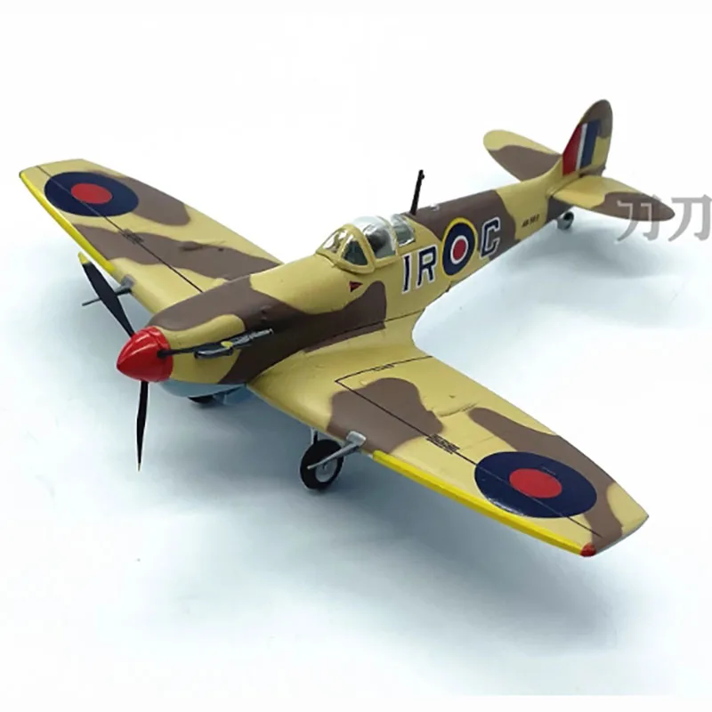 1:72 Scale Spitfire MK.Ⅴ/TROP Fighter British air force Plastic Finished Model Static Decoration Souvenir Gifts For Adult Boy