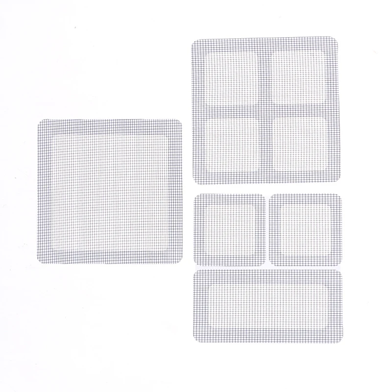 9/15PCS Window And Door Screen Repair Tape Grey Window Net Door Mesh Bed Canopy Patch Up Hole Mend Long Crack Mosquito Fix Net