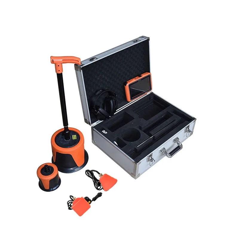 PQWT-L7000 Industrial Metal Detectors Portable Water Leak Detector Plumbing Tools and Equipment Pipeline Repair Service