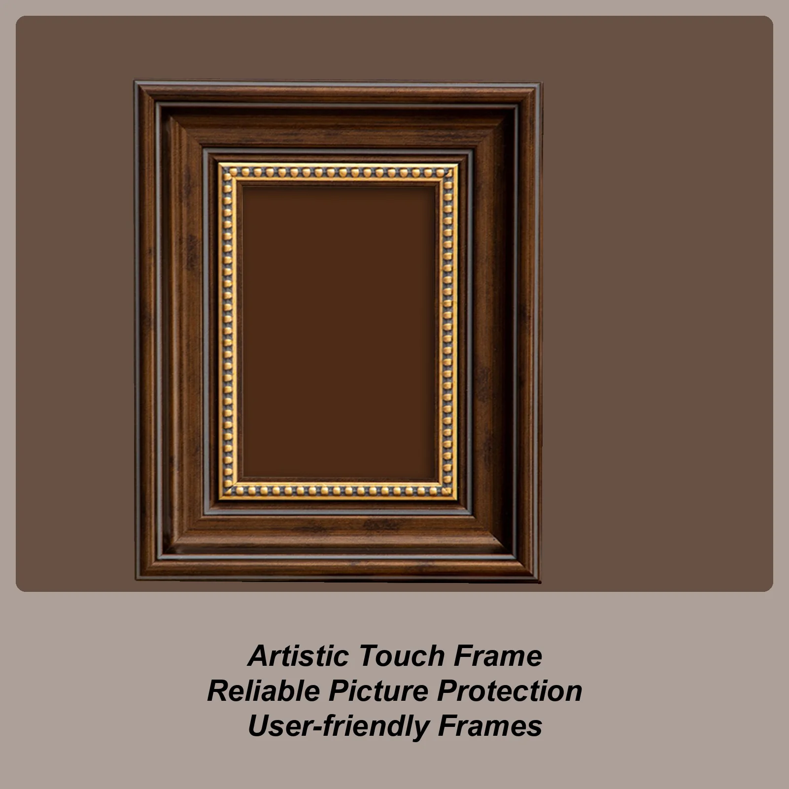 Picture Frame 7inch Vintage Tabletop Decor Wall & Tabletop Picture Frames for Christmas Family Room Home Wedding Mom Parents