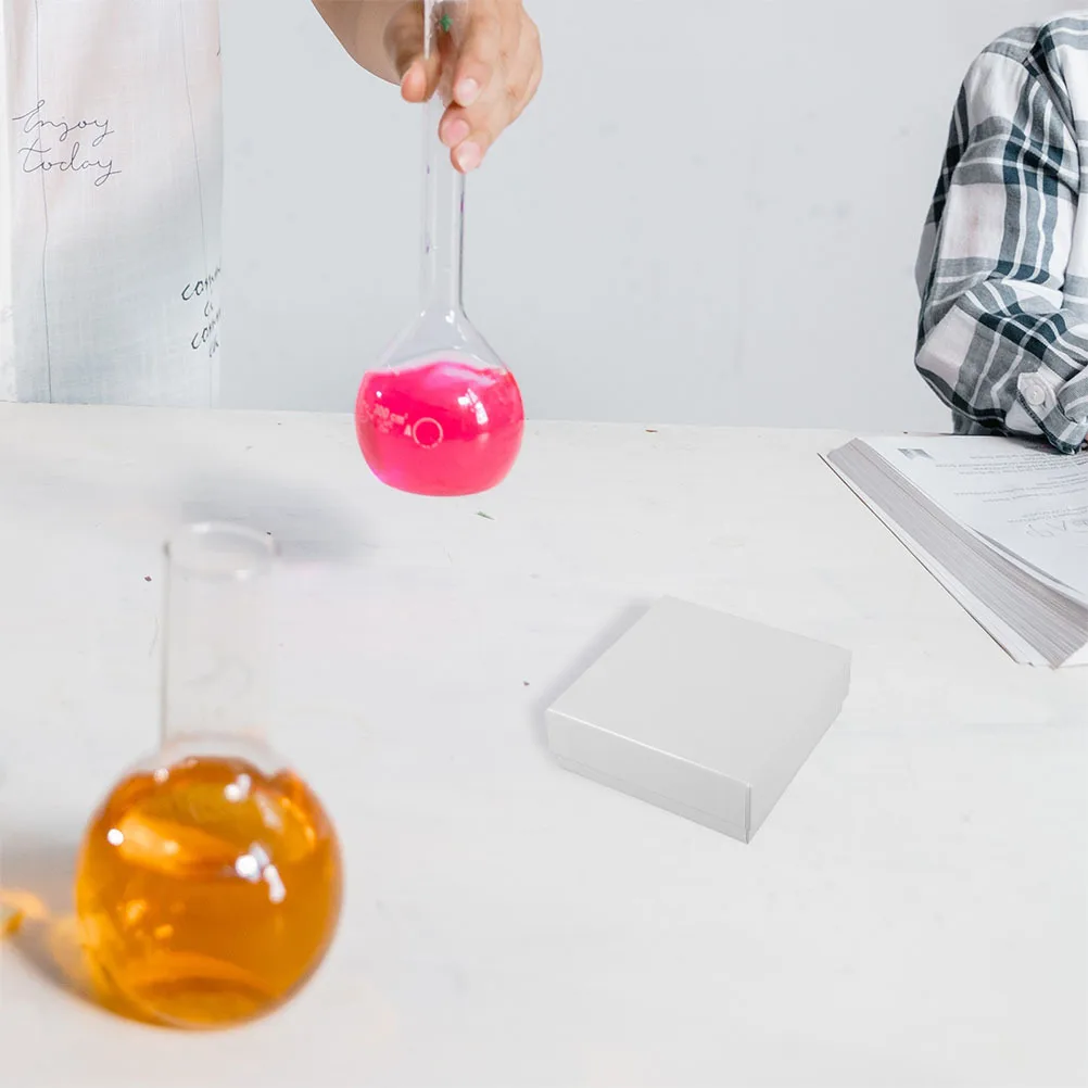 

2Pcs Paper Sample Storage Boxes for Laboratory Cryogenic Freezer Tubes Storage Organizer Box with Lid