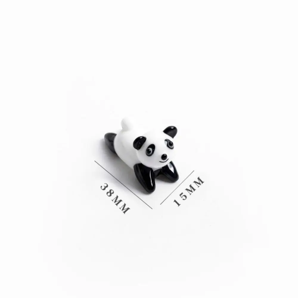 China-Chic Panda Series Szklane pióro do pisania Pióro wieczne z atramentem Kryształowe pióro do kaligrafii Przezroczyste artykuły papiernicze