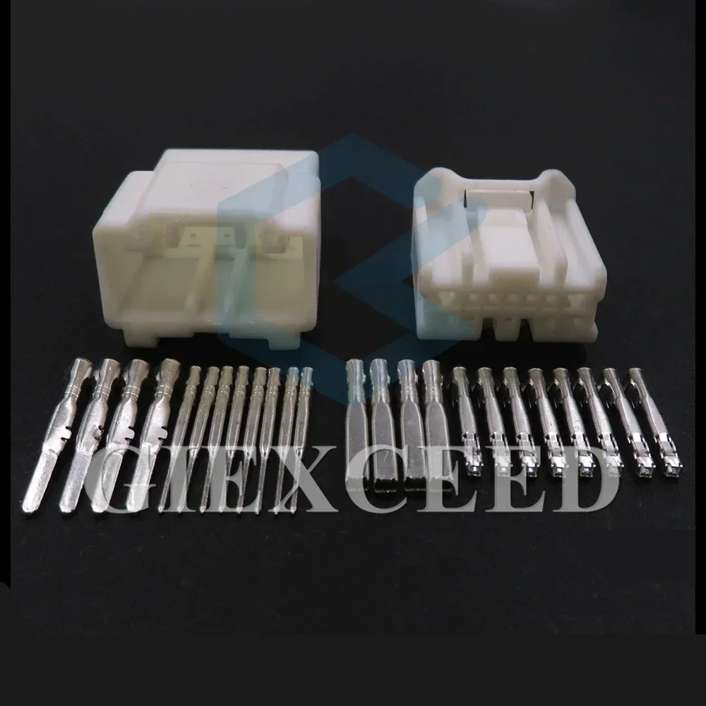 1 Set 12 Pin 0.7 2.2 Series Car Electric Wire Cable Socket For Toyota Lexus AC Assembly Auto Reading Light Wiring Composite Plug