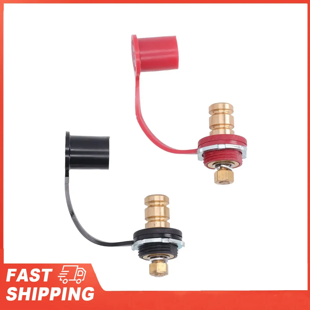 Battery  Post Kit 20mm Stud  Car RV Truck Charging Pile Jumper Terminal Black Red Battery  Terminal