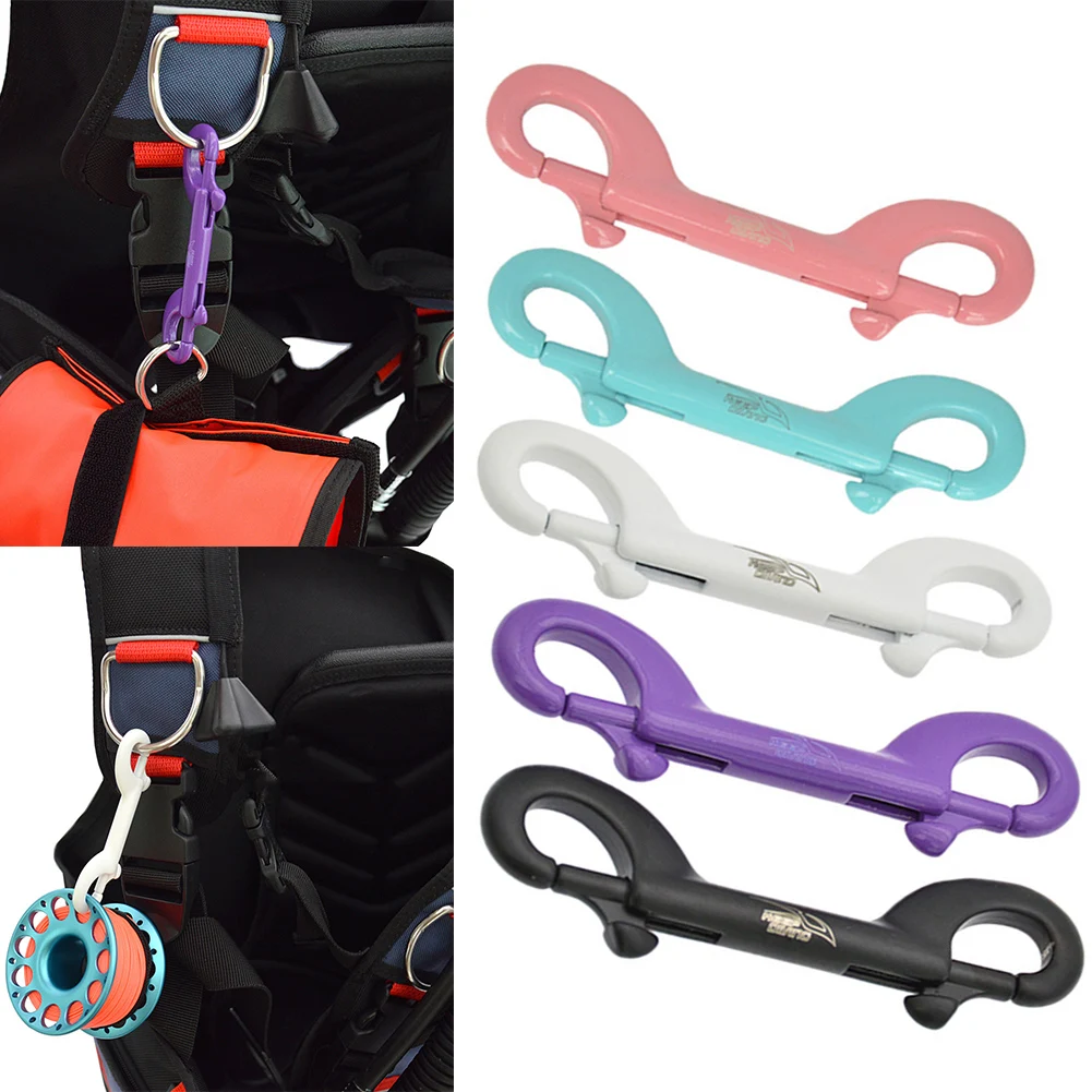 

Двусторонний зажим для дайвинга, болт с крючком, защелка, 90 мм, пряжка, болт с крючком, карабин для подводного плавания, аксессуары для снаряжения для дайвинга