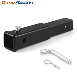 9.65‘’ Trailer Hitch Extension With 2 Inch Receiver Tube Extender Wth 5/8 Inch Hitch Pin and Clips 3000KG GTW