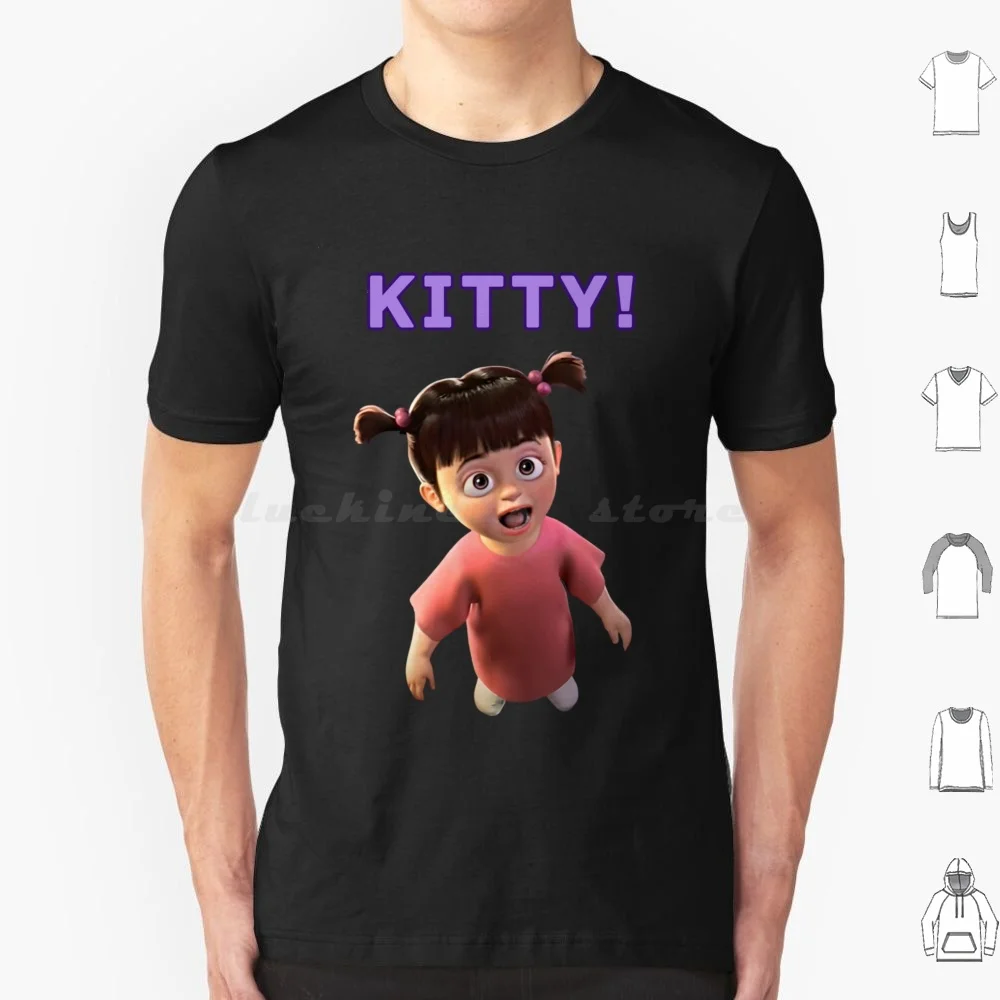 Camiseta Kitty-Monsters Inc Boo para hombres, mujeres y niños, 6xl, Boo Boo Monsters Inc Boo On Monsters Inc Boo For Monsters Inc Mike Wazoswki
