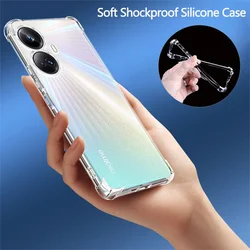 Soft Clear Case for Realme 10Pro Plus Phone Cases Realme10 Pro Oppo Realmi 10 5G Shockproof Silicone Cover Realme 10 Pro+ Case
