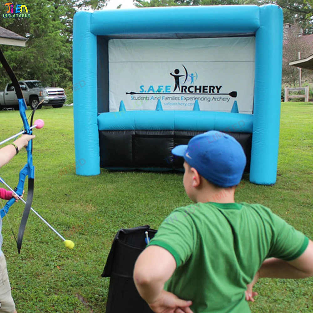 

Durable 3x1.5x2.5mH Inflatable Safe Archery Game Space Ball Shooting Party Events Inflatable Carnival Game Toys for Sale