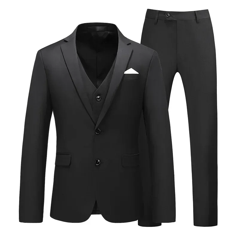 H399 groom wedding suit groom groomsmen suit