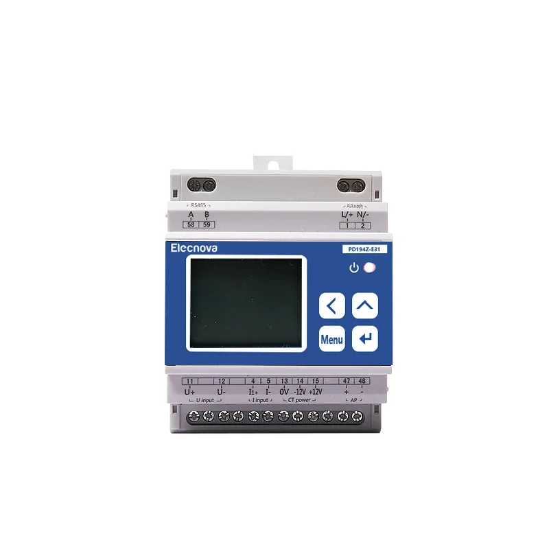 PD194Z-E33 Dc Voltage Meter Multi Channel Kwh Dc Meter Dcem-plus AC 250V/5A AC 100V/400V Digital Only 0.2%, 0.5% CE, ISO9001 LCD