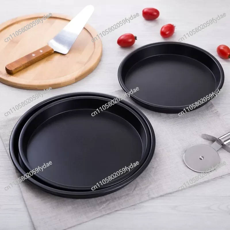 Large 9-inch Pizza Pan Non-stick Deep Baking Pan Round Pizza Tool Home Baking Mold Ovenware for Home Use
