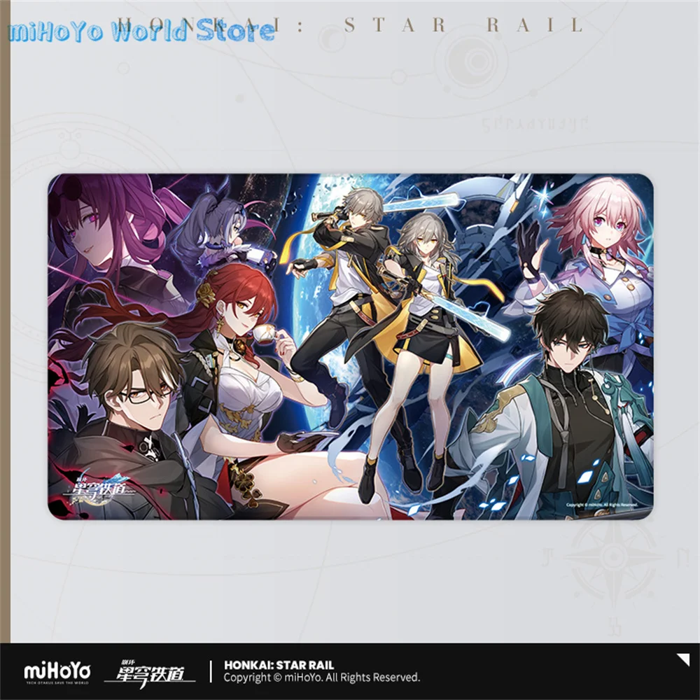 In Stock MiHoYo Official Genuine Game Honkai Star Rail Theme Series Large Mousepad Table Mat Himeko Characters Birthday Gifts