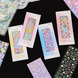 Korean Style Hologram Deco Stickers Gift Pack - Decorative & Fun Stickers for Toploaders, Journaling, Scrapbooking & More