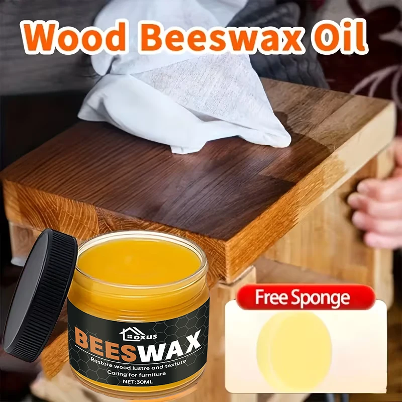 Wooden Furniture Polishing Beeswax Wood Floor Maintenance Beeswax Wood Care Wax Waterproof Furniture Maintenance Beeswax
