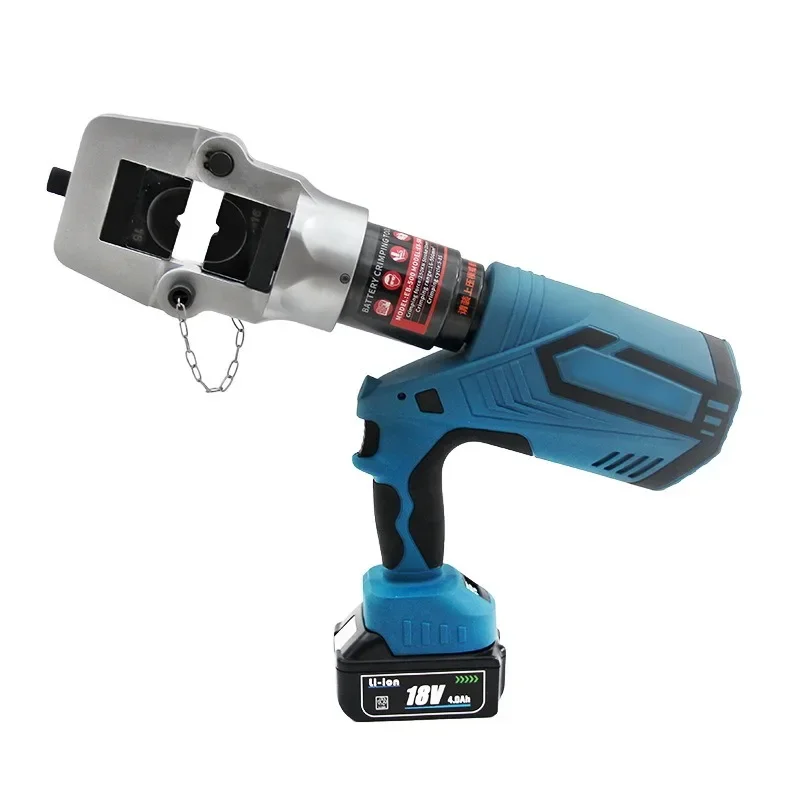 Rechargeable continuous crimping pliers EB-500 with digital display copper terminal 16-500 electric hydraulic pliers