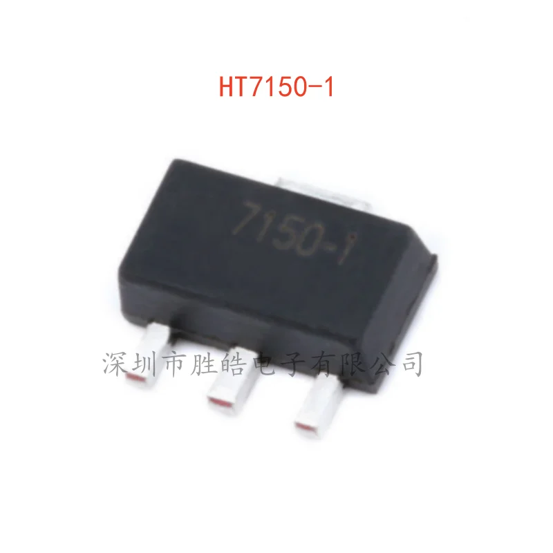 

(10PCS) NEW HT7150-1 5V/100mA Low-dropout Linear Regulator LDO Chip SOT-89 HT7150-1 Integrated Circuit