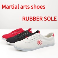 Martial Arts White Shoes Unisex Adult Exercise Chinese Traditional Old Beijing Tai Chi Kung Fu Team Performance Match Men Women