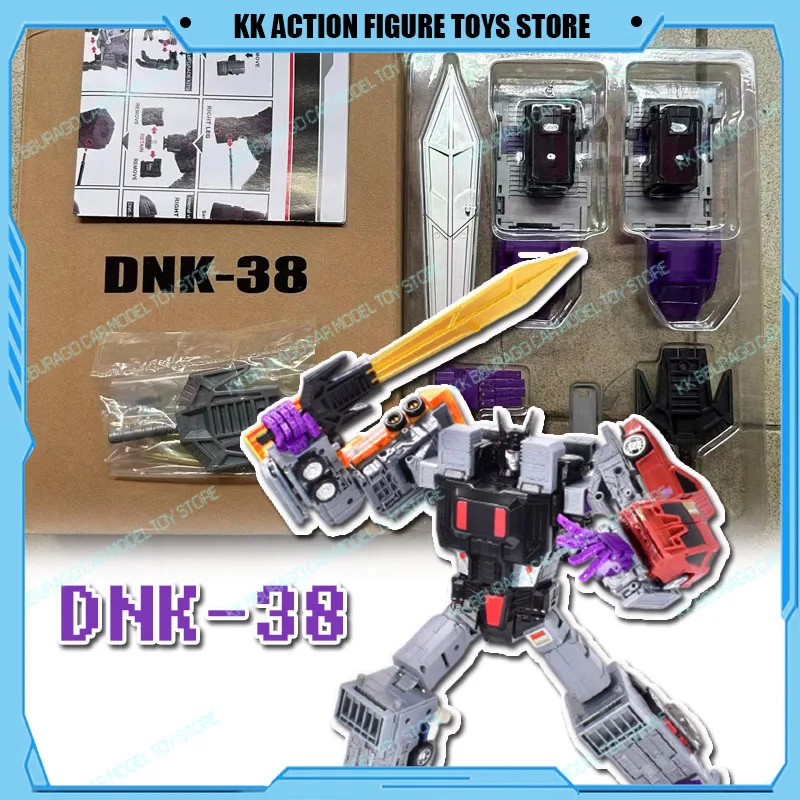 DNK-38 Legacy Motormaster Menasor Stunticons Figuras de Acción Kits de Mejora Accesorios Piezas de Repuesto KO G1 Juguete de Plástico Modelo