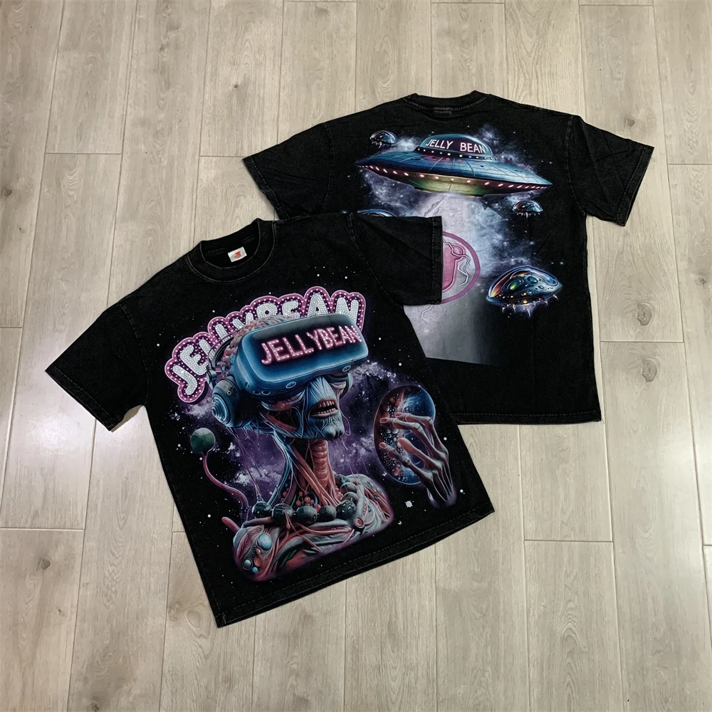 Jellybean Alien VR T Shirt Men Women Best Quality Tee Tops T-Shirt