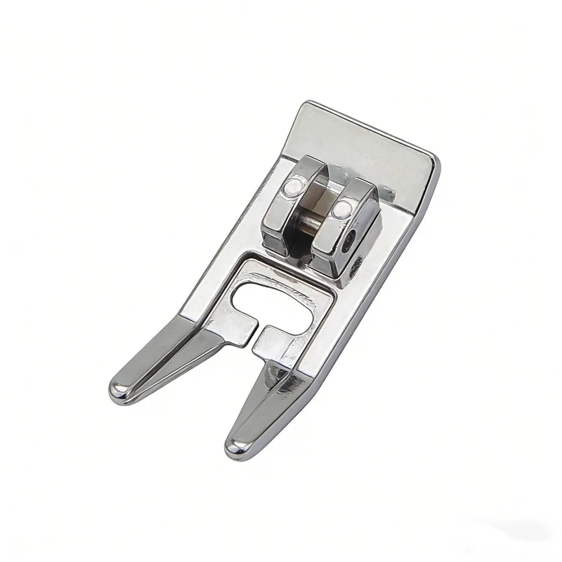 Prensatelas Zigzag con Pasador de 2mm 155962, Compatible con Máquinas de Coser Singer, Accesorio de Prensatelas Zig Zag de Metal