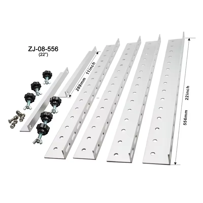 Imagem -03 - Sistema de Montagem de Painel Solar Ajustável de Rotação de Alumínio Ground Carport Suporte de Triângulo All4caravan 556 mm 300w