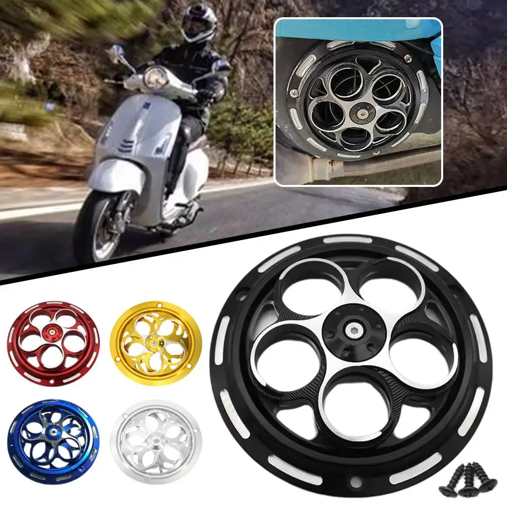 Motorcycle Rotating Cooling Fan Cover for vespa Sprint Primavera 150 2013-2021 Rotating Cooling Fan Cover