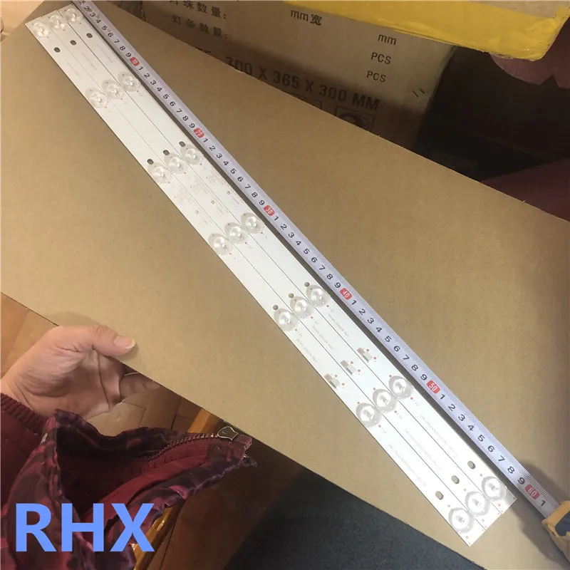 

Для нового 32-дюймового телевизора 32PHF3001 GC32D07-ZC21FG-15 32PHF3061 32PHF3021 T3212M LD32E12M 7LED 3 В 596 мм 100% новый