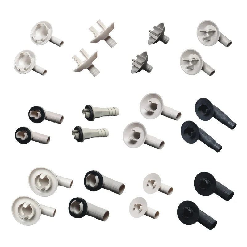 2pcs External Unit Drain Hose Connector Air Conditioner Drain Outlet Connector 918D