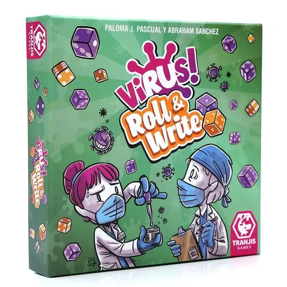 

New Virus Evolution 4, Roll & Wirte, VIRUS! Карточные игры VIRUS2, игровая карта, Хэллоуин - интерактивная игрушка для родителей и детей, игра в сборе