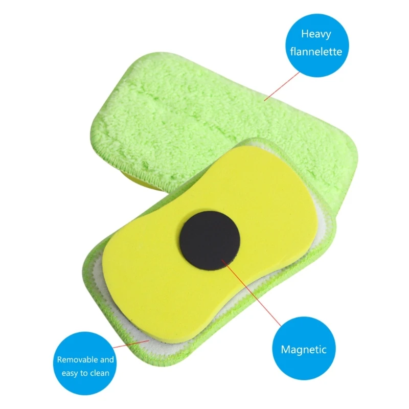 Magnetyczna wycieraczka do tablicy Zmywalna gumka do tablicy bez smug do czyszczenia