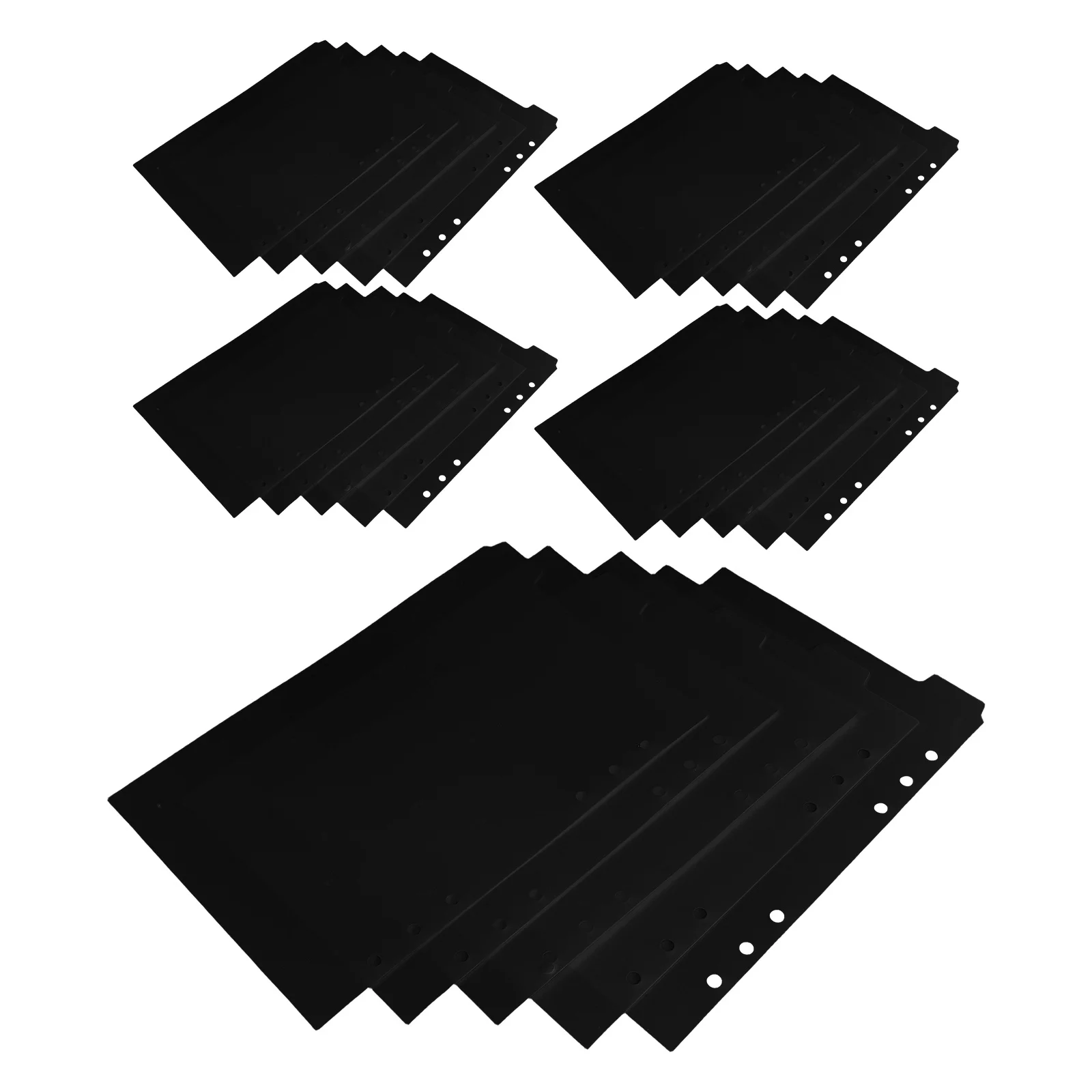 

25 Pcs Binder Separator Pages Dividers with Tabs Notebook File for Binders Inserts Filling Index Organizer