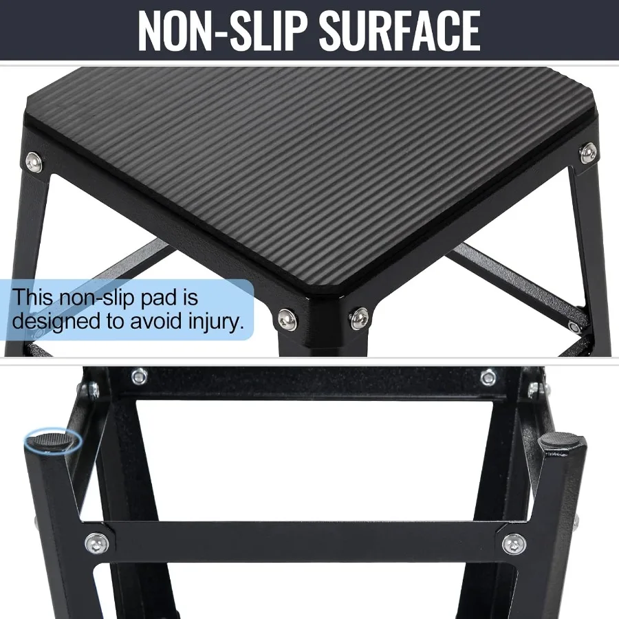 Plyometric Platform Box 12 18 20 24 Inch Fitness Exercise Jump Box Step for HighIntensity Plyometric Box Jumping Exercise Train