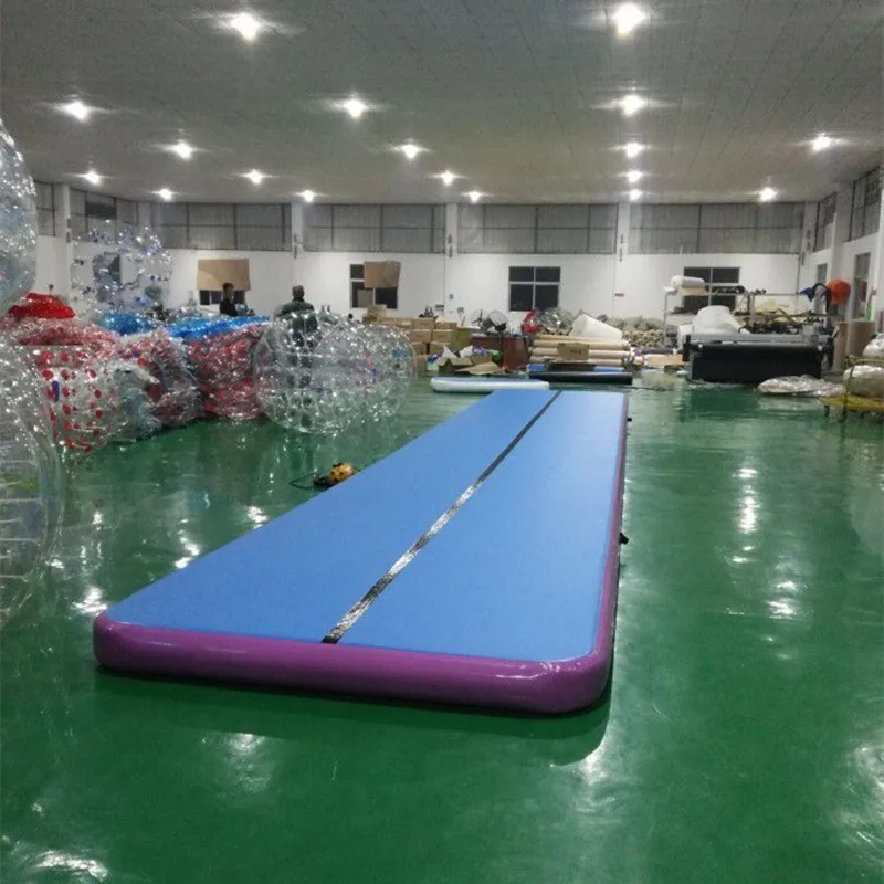 Free Shipping Air Track Mat for Gymnastics 10x2x0.2m Airtrack Tumbling Home Set Inclined Air Beam Yoga Mat with Pump