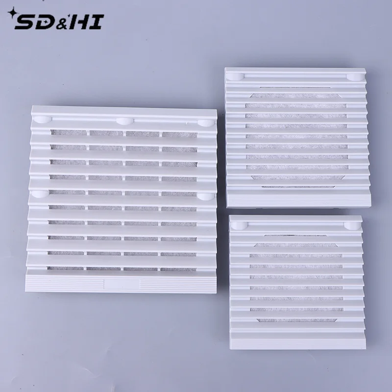 801/802/803 Lüftungsfilter-Set EC 115 V/230 V oder DC 12 V/24 V Lüfter, wasserdicht, staubdicht, für Gehäuse, Schränke