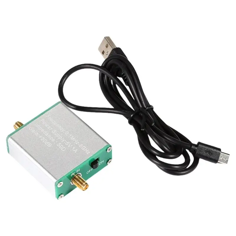 100k-6GHz Low Noise Amplifier Antennae Amplification Audioamplifier Module