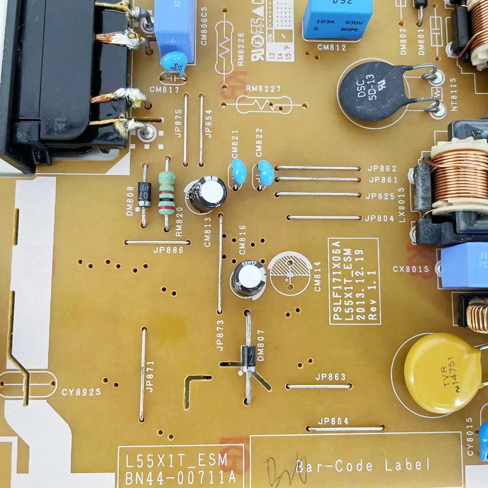 100% test original power board for Samsung LCD TV L55X1T_ESM Power Board BN44-00711A UE55H6200AK free delivery