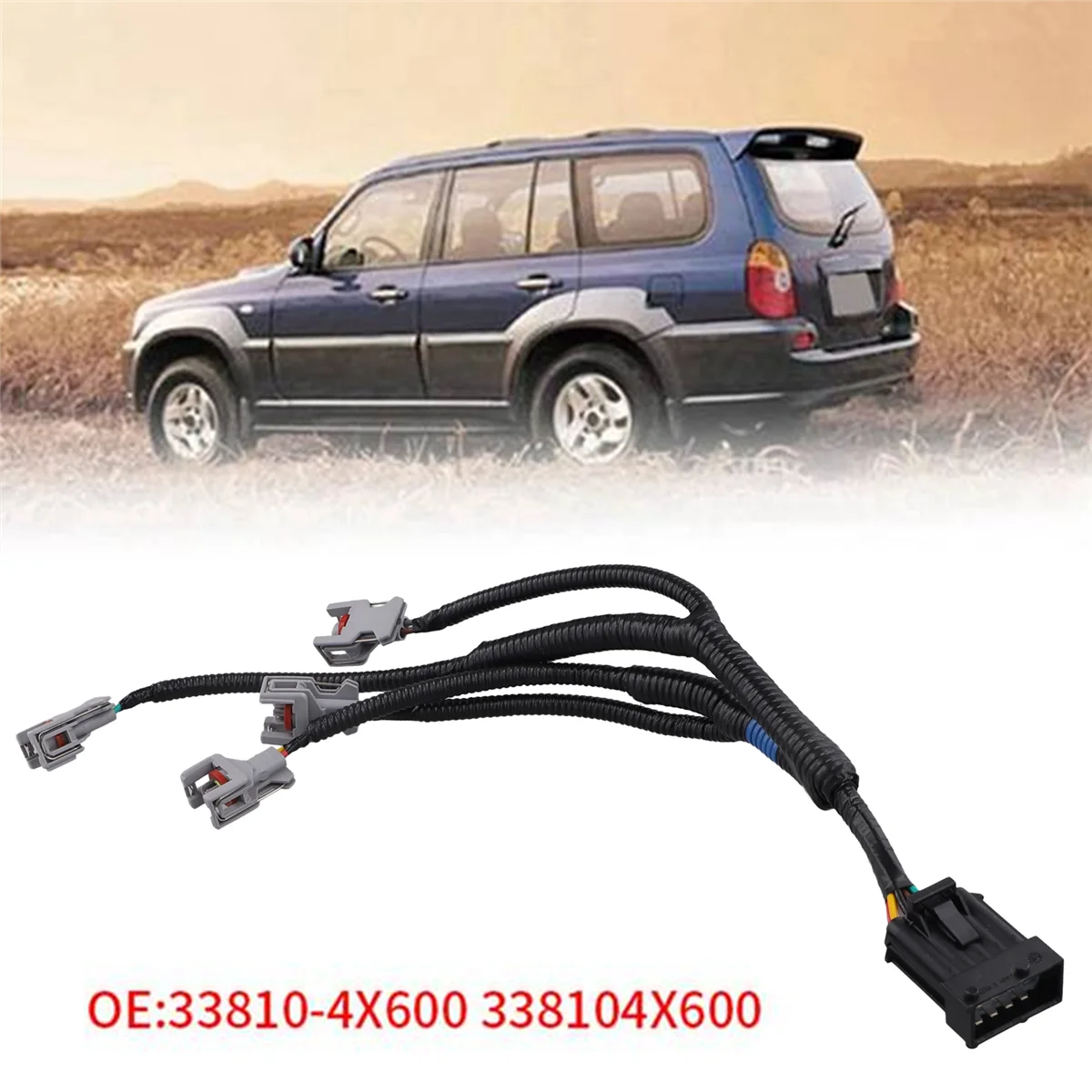 ヒュンダイテラカン用カーインジェクターウォッシャーアセンブリ,2.9lディーゼル,338104x600,2001-2006,33810-4x600